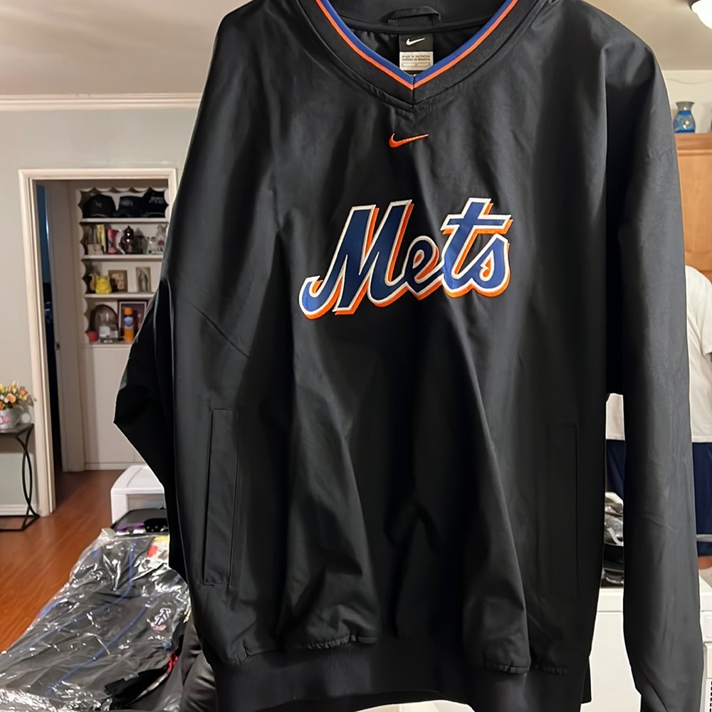 New York Mets Windbreaker Official, Size Large
